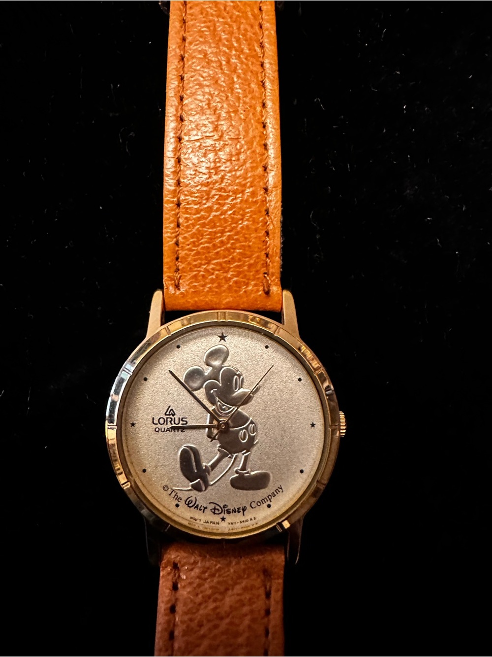 ⌚✨ VINTAGE LORUS QUARTZ GOLD-TONE WRISTWATCH • UNTESTED • SOLD AS IS ✨⌚